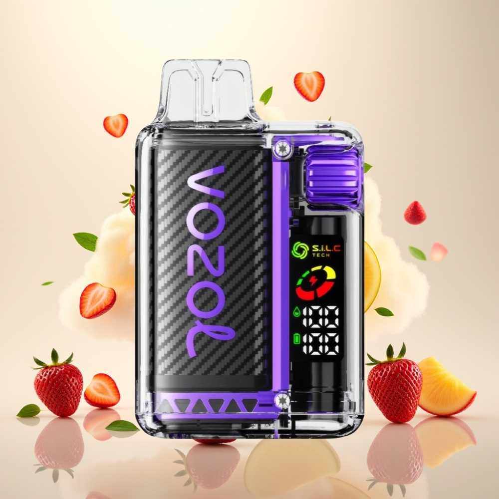 VOZOL Vista 20000 Puffs Rechargeable Disposable Vape with 650mAh Battery & 2% Nicotine - Strawberry Mango