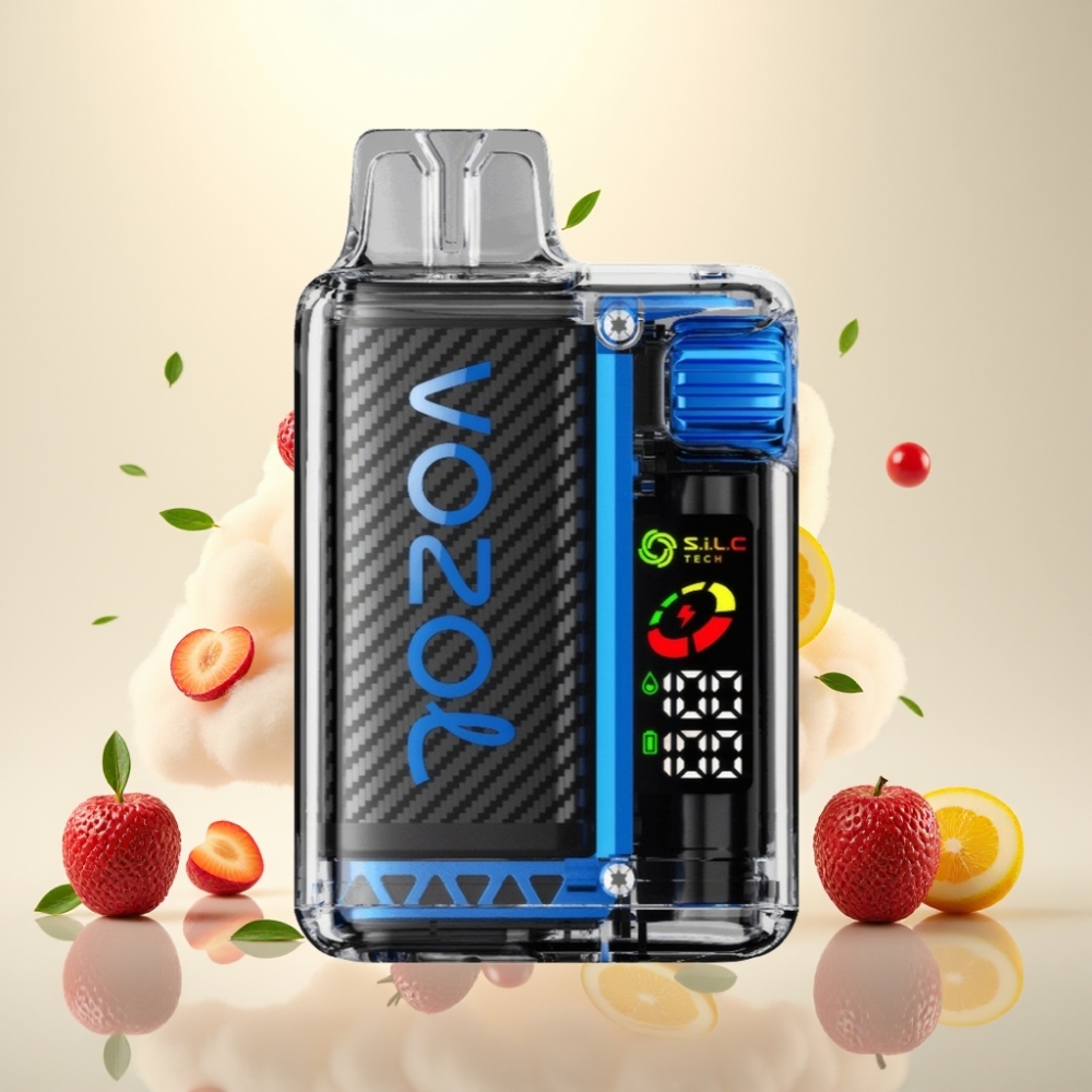VOZOL Vista 20000 Puffs Rechargeable Disposable Vape with 650mAh Battery, 2% Nicotine, and OLED Screen